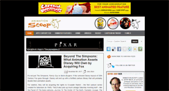 Desktop Screenshot of animationscoop.com