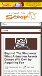 Mobile Screenshot of animationscoop.com